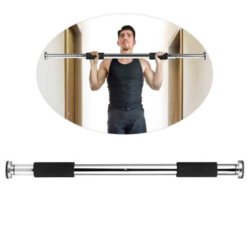 Adjustable Doorway Pull Up Bar Fitness Door Way Chin Up Horizontal Home Gym Exercise Fitness Workout Equipment 220LB Bearing