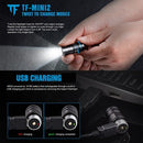 Keychain Flashlight MINI USB Rechargeable Flash Light