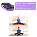 Yoga Daisy Chains Multi-loop Yoga Strap Nonelastic Stretching Band