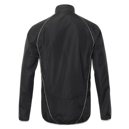 Men Reflective Cycling Jacket Breathable Long Sleeve Bicycle Jersey Wind Coat Vest Outdoor Sportswear