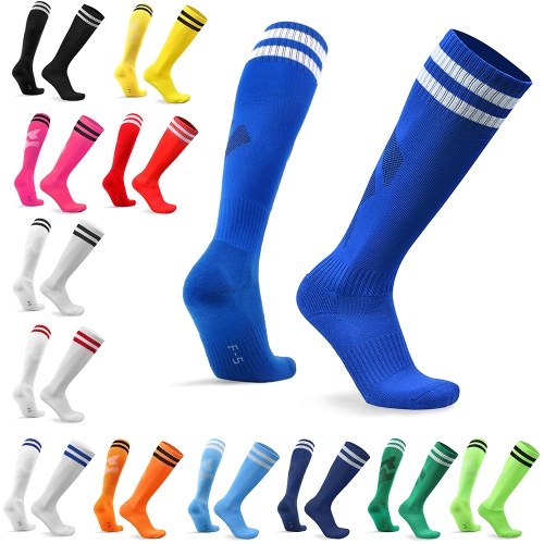 Soccer Socks Skidproof Breathable Footbll Socks Adults Children Sports Knee Socks