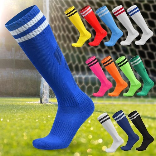 Soccer Socks Skidproof Breathable Footbll Socks Adults Children Sports Knee Socks