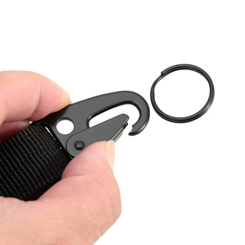 Multi-purpose Tactical Gear Clip Key Ring Holder Military Belt Keeper Utility Hanger Hook