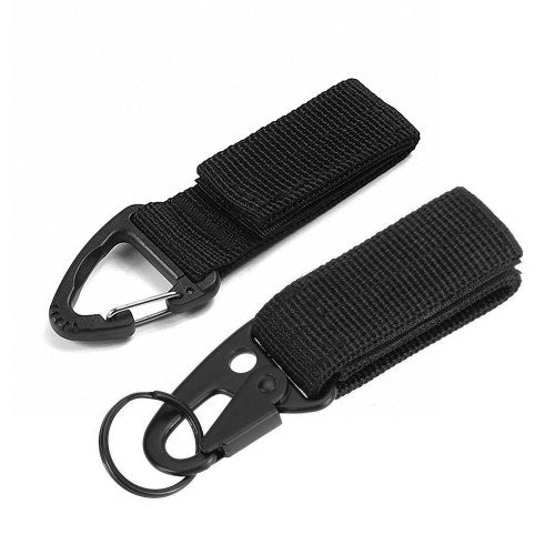 Multi-purpose Tactical Gear Clip Key Ring Holder Military Belt Keeper Utility Hanger Hook