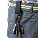 Multi-purpose Tactical Gear Clip Key Ring Holder Military Belt Keeper Utility Hanger Hook