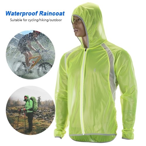 Waterproof Cycling Jacket Rainproof MTB Bike Wind Coat