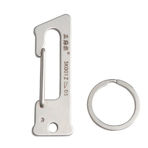 Carabiner Keychain Stainless Steel Pocket Tool