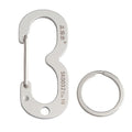 Carabiner Keychain Stainless Steel Pocket Tool