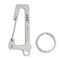 Carabiner Keychain Stainless Steel Pocket Tool