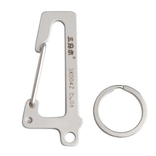 Carabiner Keychain Stainless Steel Pocket Tool