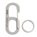 Carabiner Keychain Stainless Steel Pocket Tool