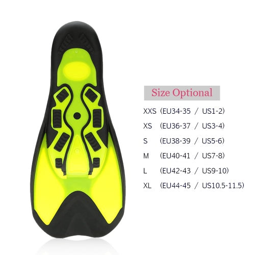 Lixada Snorkeling Foot Flipper Diving Fins Swimming Equipment