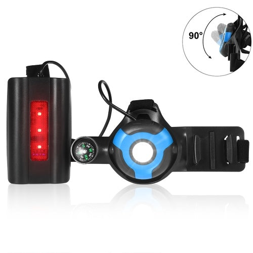 PX5 Water Resistant Adjustable Running Chest Light USB Rechargeable Sports Lamp