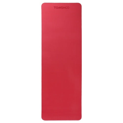 TOMSHOO 72.05×24.01in Portable Double Dual-colored Yoga Mat Thicken Sports Mat Anti-slip Exercise Mat