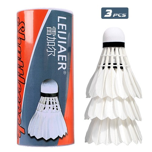 3pcs Badminton Durable Shuttlecocks Indoor Outdoor Sports