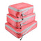 3pcs Packing Cube Set Compression Bags Luggage Organizer for Travel Bussiness Trip