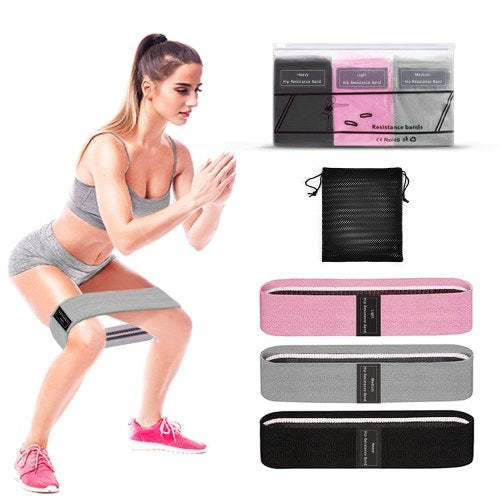 3 PCS Sports Exercise Resistance Loop Bands