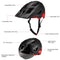 Mountain Bike Helmet with Detachable Visor Detachable Goggles Ultralight Adjustable MTB Cycling Bicycle Helmet Men Women Sports Outdoor Safety Helmet