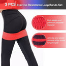 3 PCS Sports Exercise Resistance Loop Bands