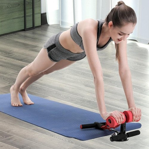 Portable Suction Sit Up Bar with Elastic Tension Rope