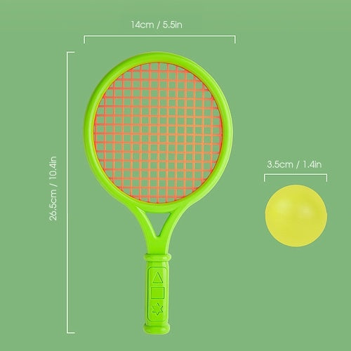 Kids Tennis Racquet Set Children Funny Tennis