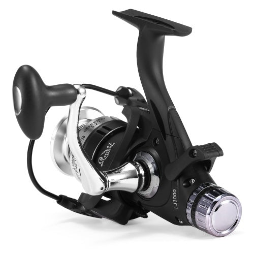 9+1 BB Fishing Reel Dual Brake System Smooth Spinning Reel with Interchangeable Handle Fishing Tackle