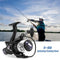 9+1 BB Fishing Reel Dual Brake System Smooth Spinning Reel with Interchangeable Handle Fishing Tackle