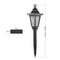 Outdoor Solar Powered Light with 2 Light Modes IP65 Water Resistant Electric Lamp Trapping Lantern