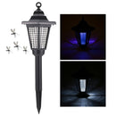 Outdoor Solar Powered Light with 2 Light Modes IP65 Water Resistant Electric Lamp Trapping Lantern