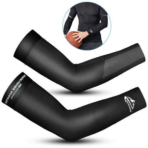 Cooling Arm Sleeves  Men Women UV Sun Protection Long Arms Sleeves Cover