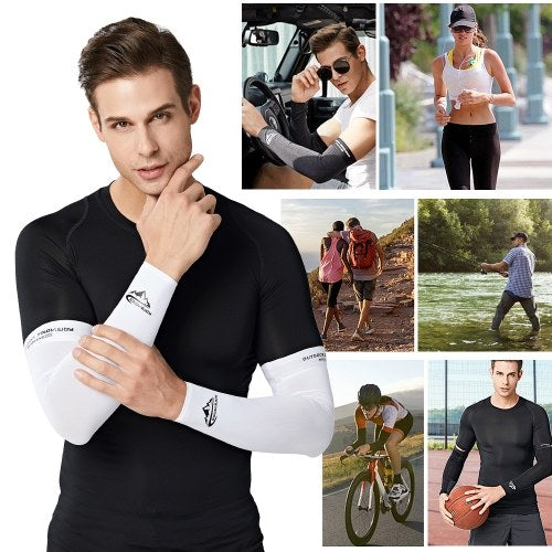 Cooling Arm Sleeves  Men Women UV Sun Protection Long Arms Sleeves Cover