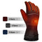 Electric Heated Gloves Three-Gear Thermostat for Skiing Walking Hiking Climbing Driving Cold Weather