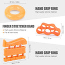 7pcs Exercise Set Hand Grip Strengthener Workout Kit