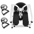 Multifunctional Mini Fitness Twist Stepper Electronic Display Home Exericse Workout Chair Seat with Resistance Bands Abdominal Training Push Up Fitness Equipment