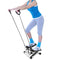 Mini Fitness Twist Stepper Electronic Display Home Exercise Equipment with Resistance Bands