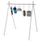 Portable Collapsible Stainless Steel Camping Hanging Rack