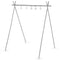 Portable Collapsible Stainless Steel Camping Hanging Rack