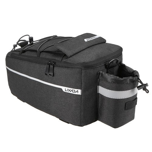 Lixada Insulated Trunk Cooler Bag Cycling Bicycle Rear Rack Storage Luggage Bag