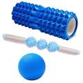 3pcs Column Yoga Block Fitness Equipment Pilates Foam Roller