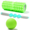 3pcs Column Yoga Block Fitness Equipment Pilates Foam Roller