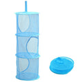 3 Layers Collapsible Fishing Hanging Storage  Drying Net Bag