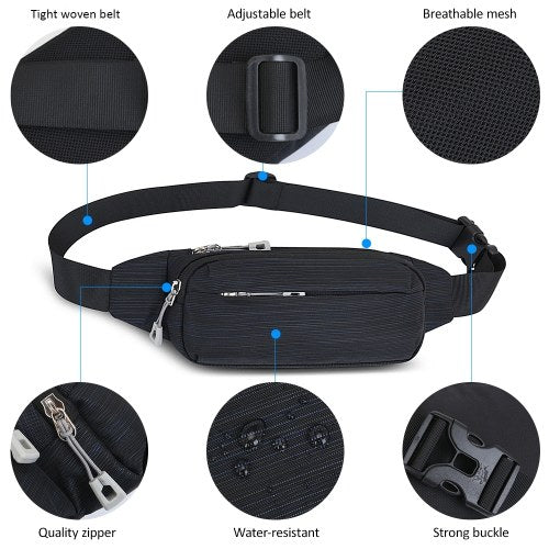 Multifunctional Waist Belt Ultra Light Waist Pouch Waterproof Gym Phone Holder Cellphone Pouch Waist Bag  Running Band Outdoor Running Bag Riding Bag