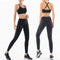 Women's 2 Pieces Outfits Sleeveless Sports Bras High Waist Push up Seamless Yoga Leggings