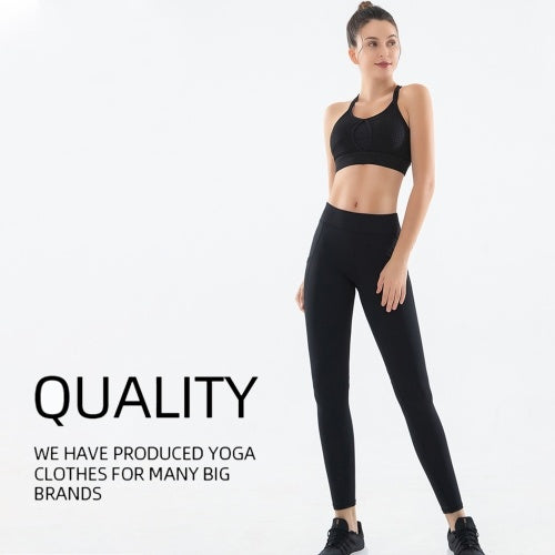 Women's 2 Pieces Outfits Sleeveless Sports Bras High Waist Push up Seamless Yoga Leggings