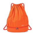 Foldable Drawstring Backpack Sports Gym Bag