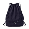 Foldable Drawstring Backpack Sports Gym Bag