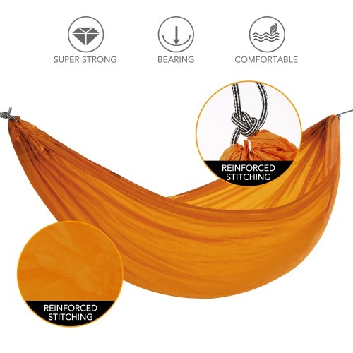 8.2 x 4.7ft Ultralight Hammock Portable Camping Hammock for Backpacking Travel Beach Yard