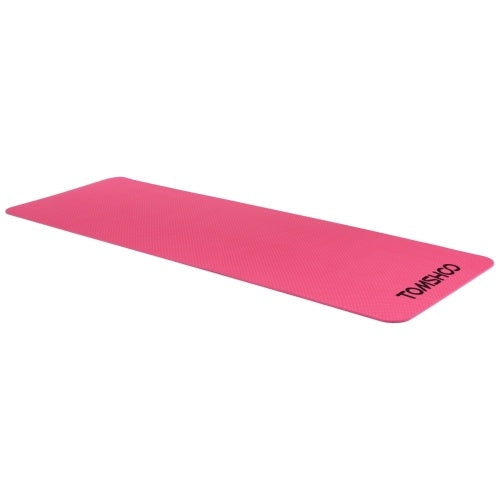 TOMSHOO 72.05×24.01in Portable Yoga Mat Thicken Sports Mat Anti-slip Exercise Mat for Fitness Workouts with Carrying Strap and Storage Bag