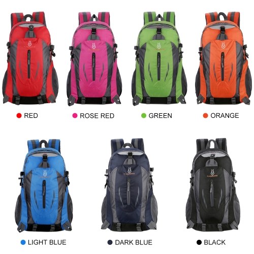 40L Large Capacity Waterproof Mountaineering Backpack Outdoor Breathable Shoulders Bag for Men and Women