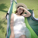 Portable Camping Hammock Outdoor Parachute Hammock Hammock Swing Bed with Mosquito Net for Outdoor Camping